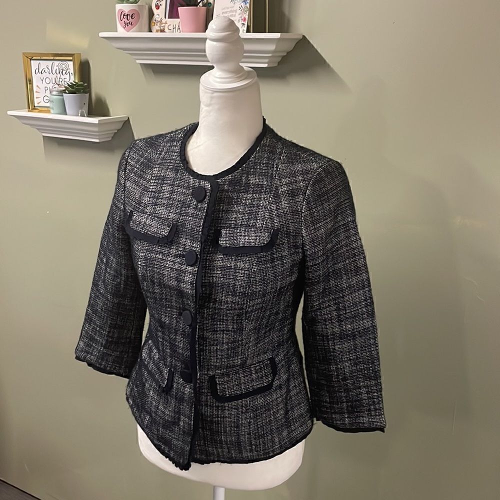 Talbots Knit Blazer - Picture 2 of 16